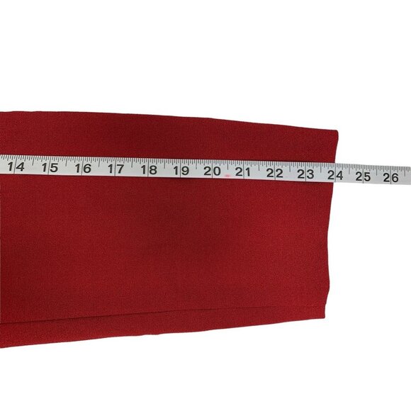 Tahari Arthur S. Levine Women's Ruby Red Jacket & Skirt Suit Set - Picture 8 of 12